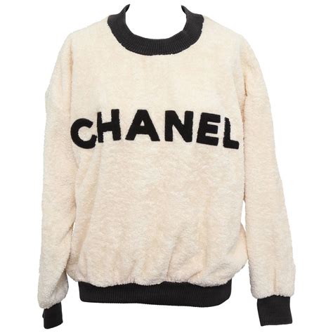 chanel black sweatershirt|CHANEL Black Sweaters for Women .